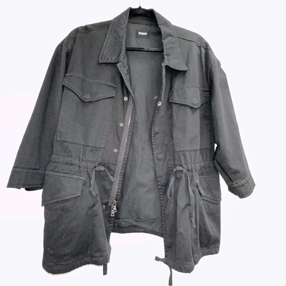 Hudson Sienna Anorak Jacket Black M - Picture 2 of 4